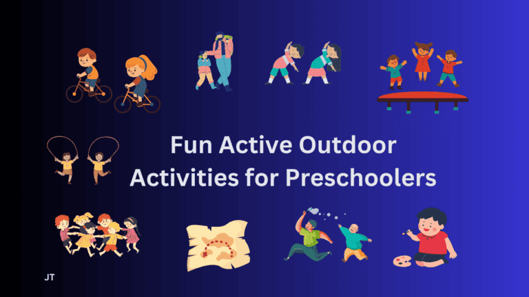 Fun Active Outdoor Activities for preschoolers