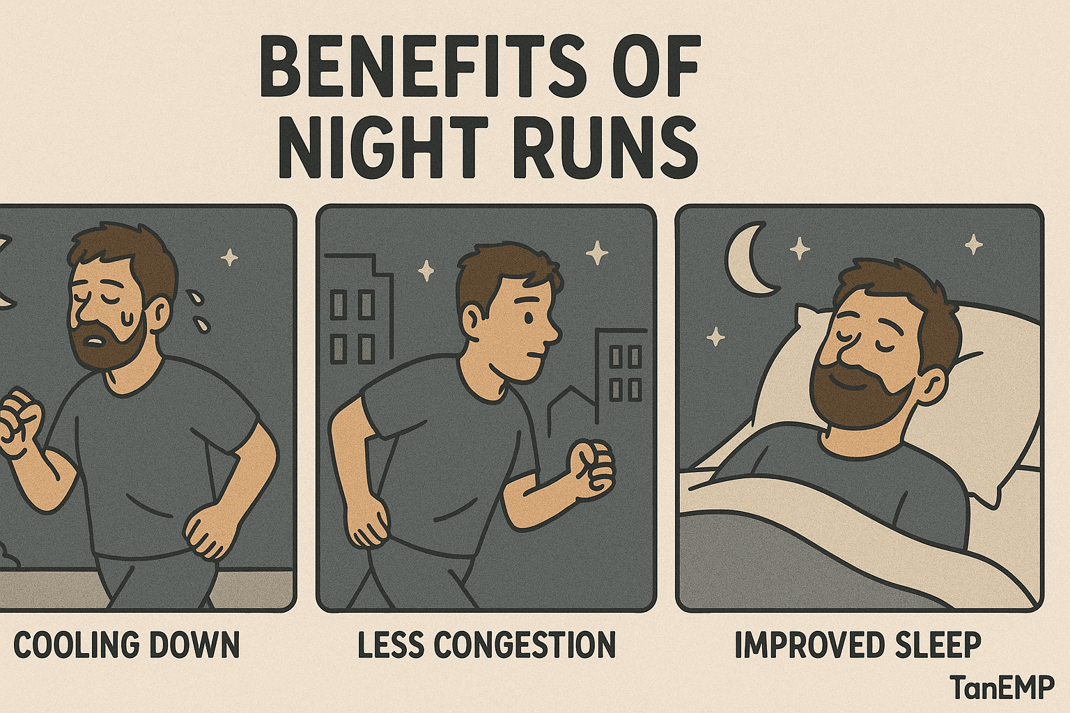 benefits of night runs