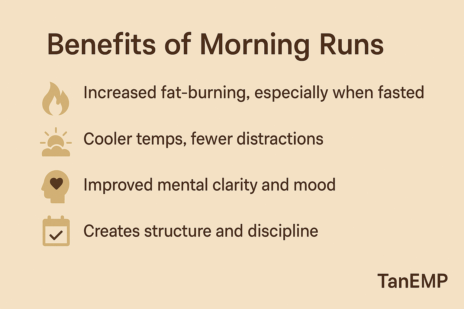 benefits of morning runs