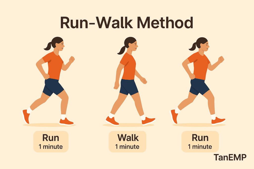 Use the Run-Walk Method to Build Distance Gradually