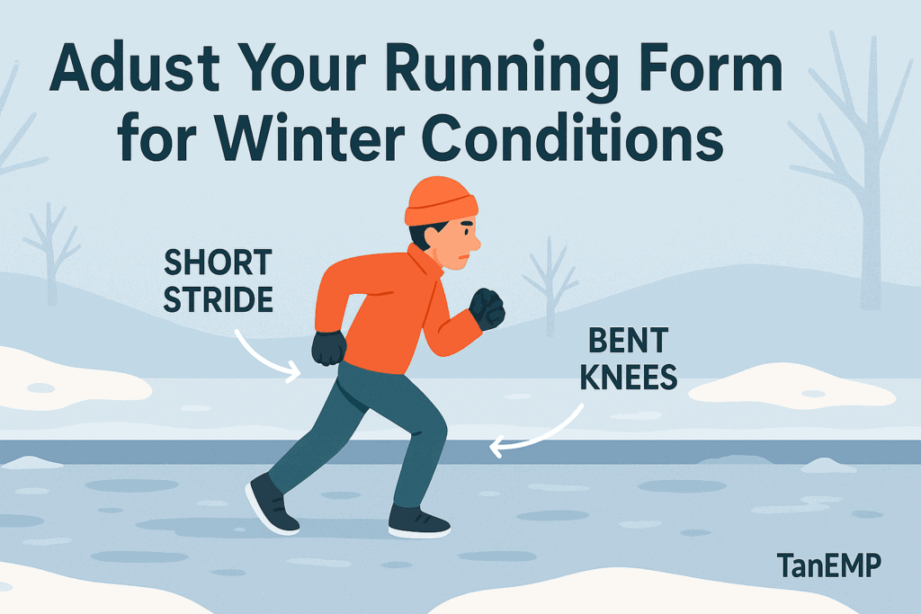 adjust your running form for winter conditions