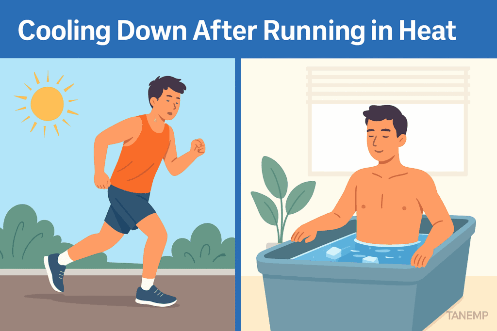 Cooling Down After Running in Heat