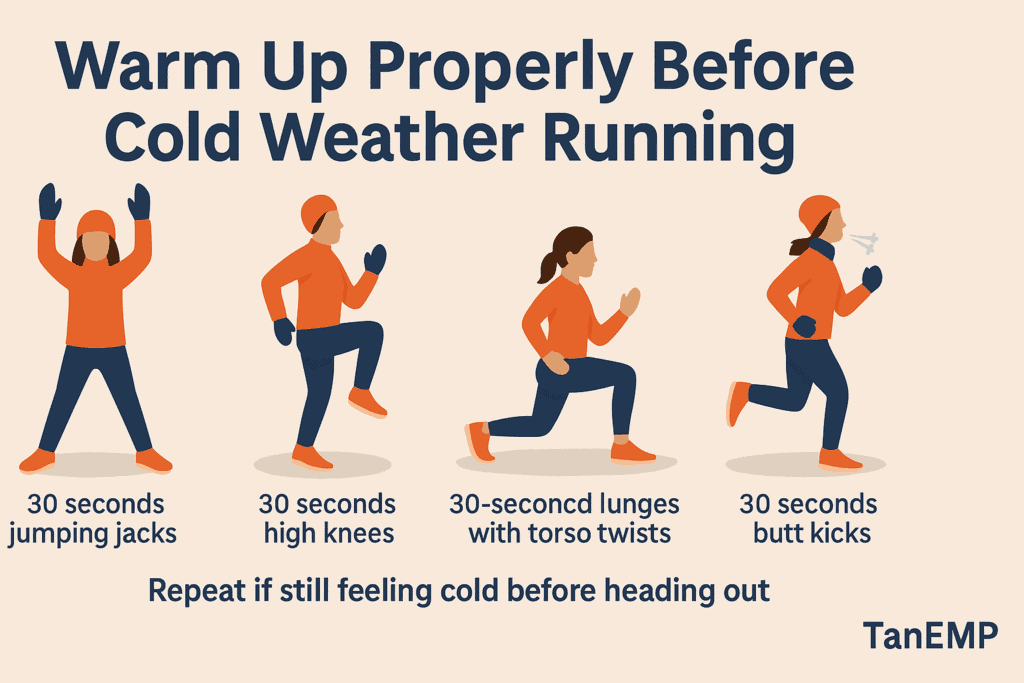 Warm Up Properly Before Cold Weather Running