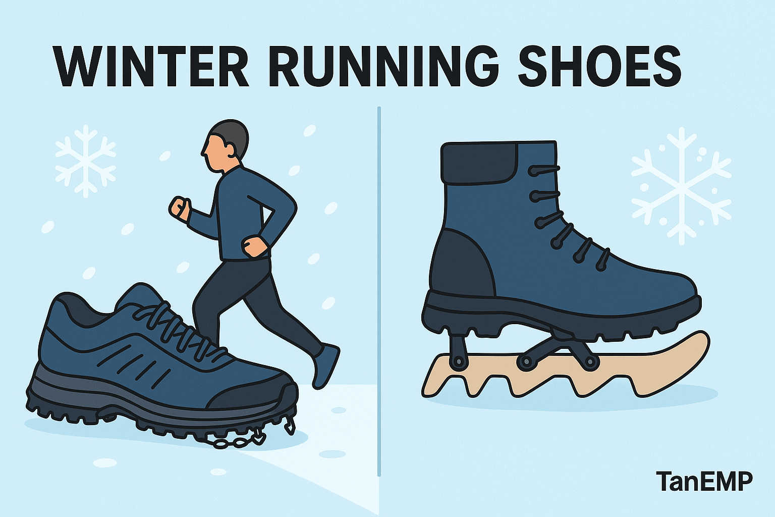 choose the right winter running shoes